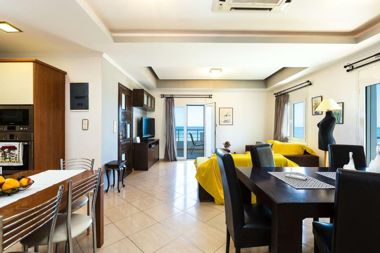 Beachfront Apartment Rethymno Exteriör bild