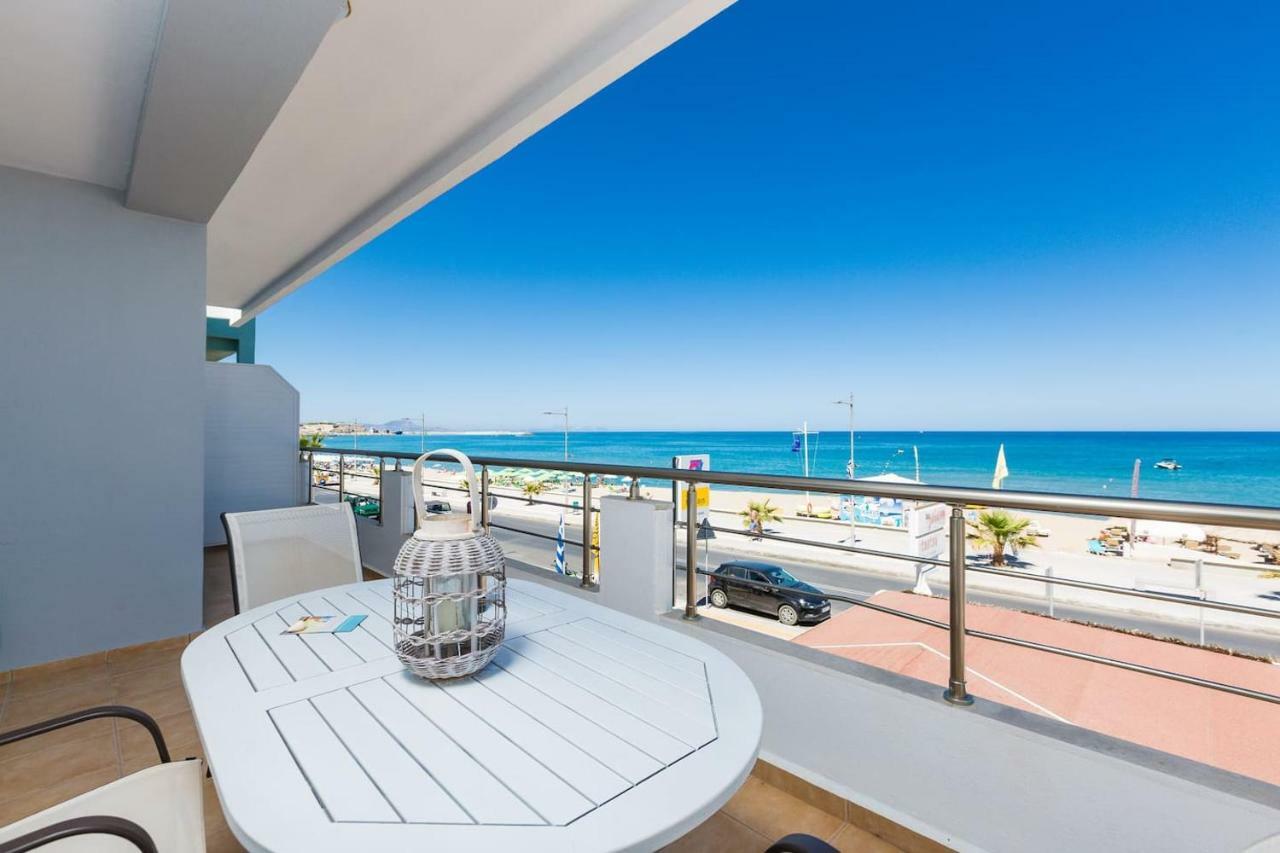 Beachfront Apartment Rethymno Exteriör bild