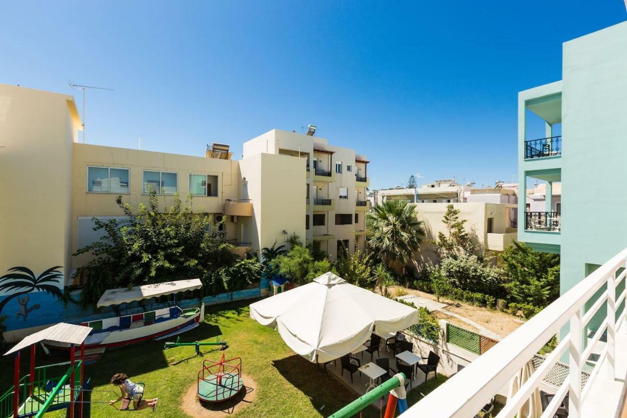 Beachfront Apartment Rethymno Exteriör bild